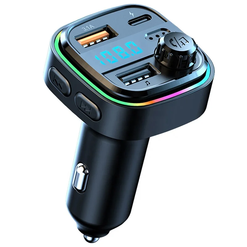 Bluetooth FM Transmitter MP3 Player Handsfree Car Kit 3.1A Dual USB Charger Power Adapter For Car DVR Radio Car Accessories