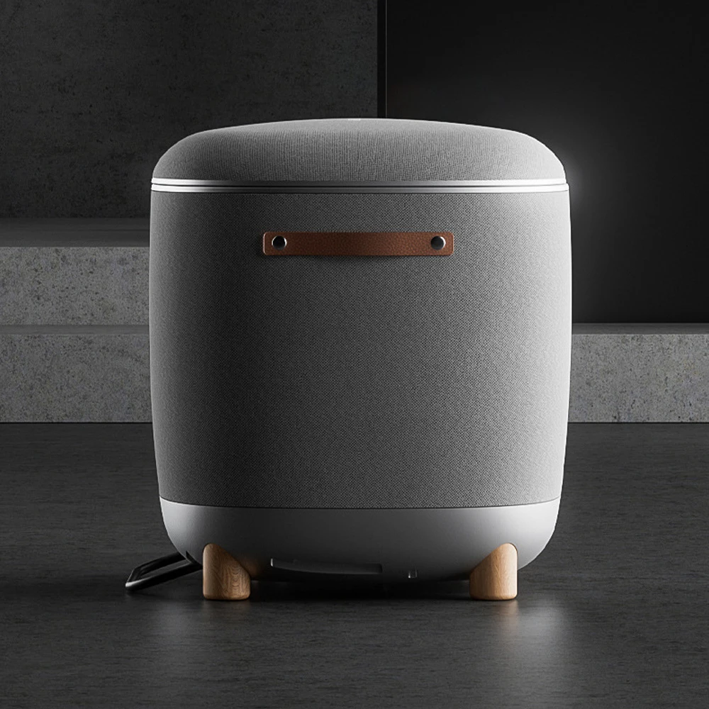 Multi-functional Flectric Foot Massager Roller Rotation Waist Massage Hot Compress Air bag Foot Massager