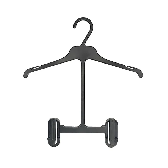 Wholesale multifunctional plastic hangers non-slip environmental protection durable display plastic hangers supermarket