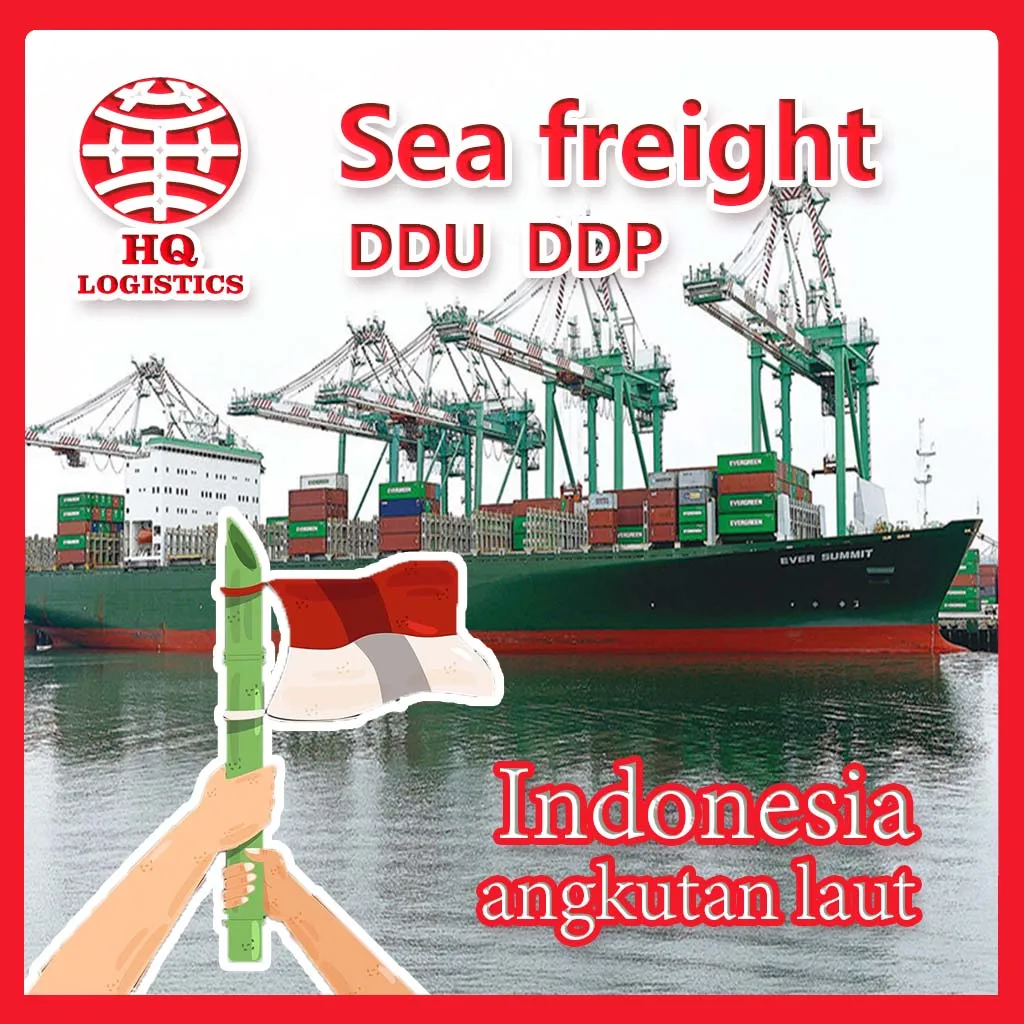 Shipping Agent Courier Door To Door To Indonesia With Tax Paid Ddp Term freight forwarder to batam