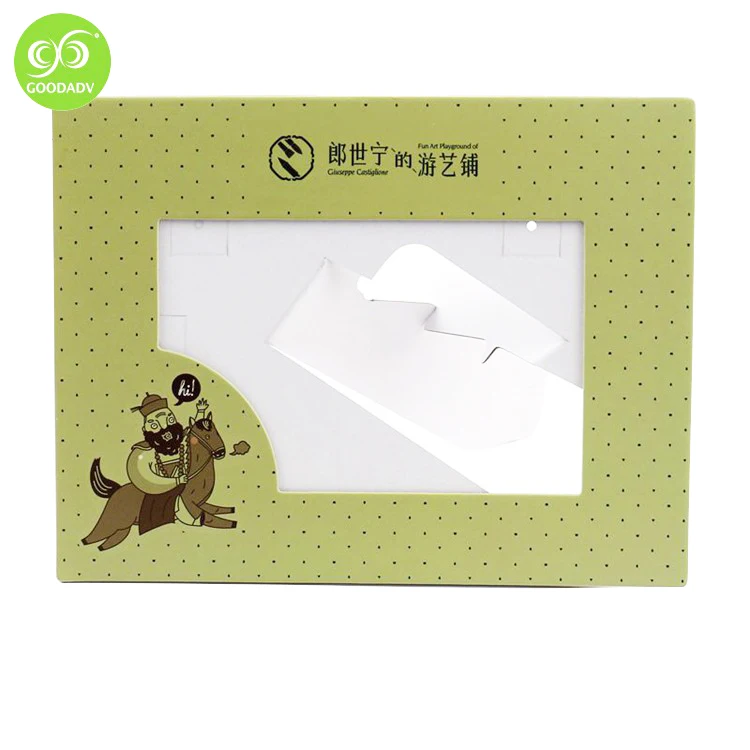
Custom promotion gift cheap photo frame / cardboard paper photo frame 