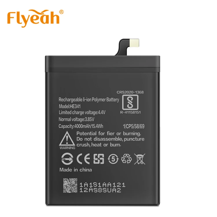 Factory manufacturer Li-ion 4000mAh capacity HE341 battery replacement for nokia 2.1 with Good Price