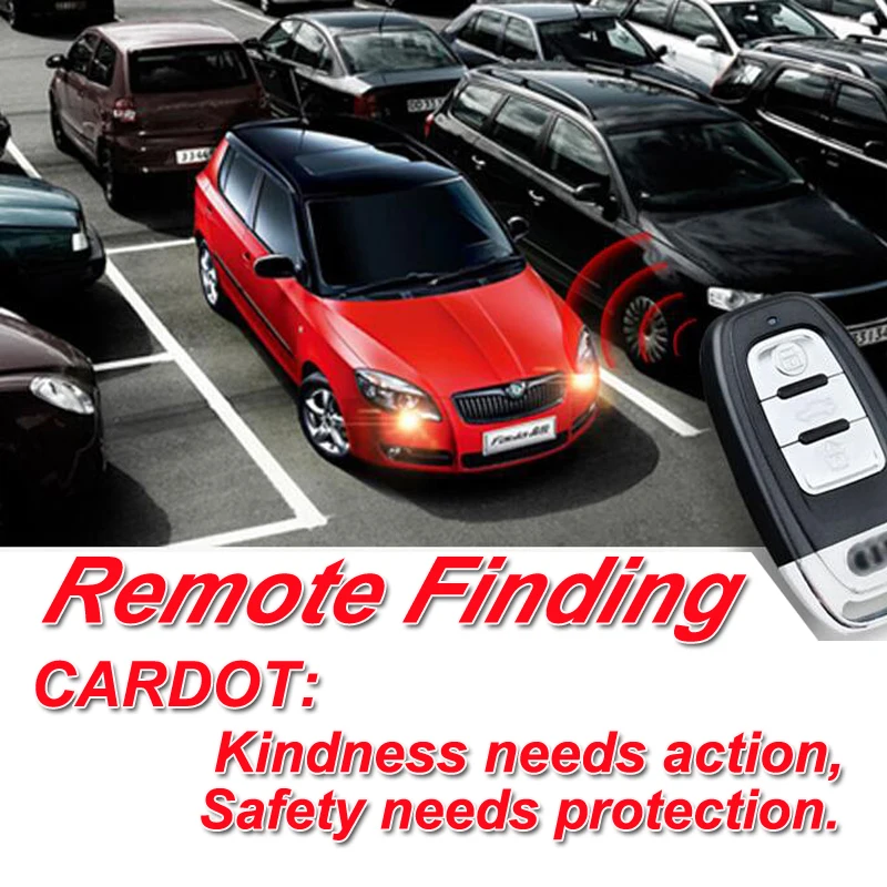 Dropshipping Anti-Hijacking Remote Engine Start Stop Key Lock Car Antenna Car Alarm System