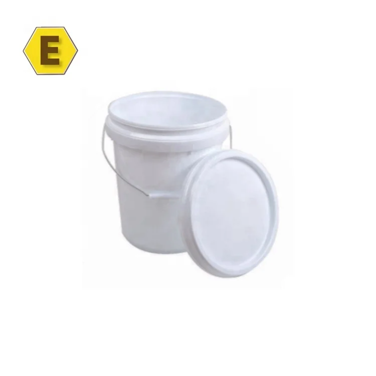 
5 gallon honey bucket with handle plastic pail 