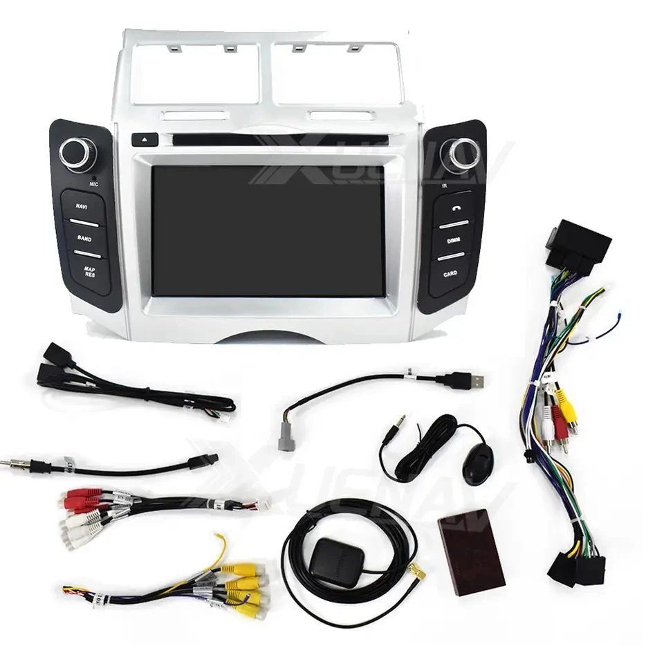 Car Radio 2din android Multimedia player For Toyota Yaris 2005-2011 car stereo autoradio auto audio head unit GPS navigation