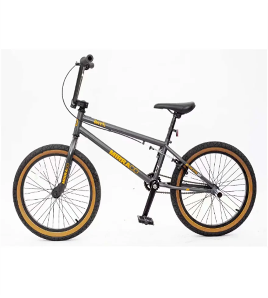 High Performance 20-Inch BMX Bicicleta with Cr-Mo Frame Aluminum & Steel Fork V Brake Disc Brake Children Dirt Jump Application