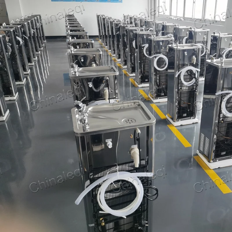 New vertical school use stainless steel water dispenser/water cooler fountain