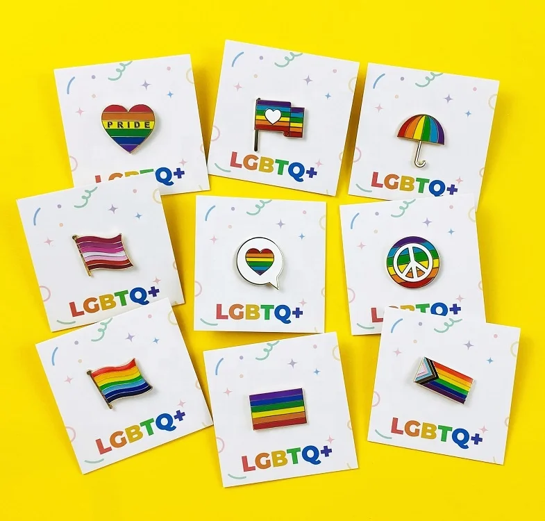 Professional Custom Fashion Hard Enamel Lapel Pins With Backing Card