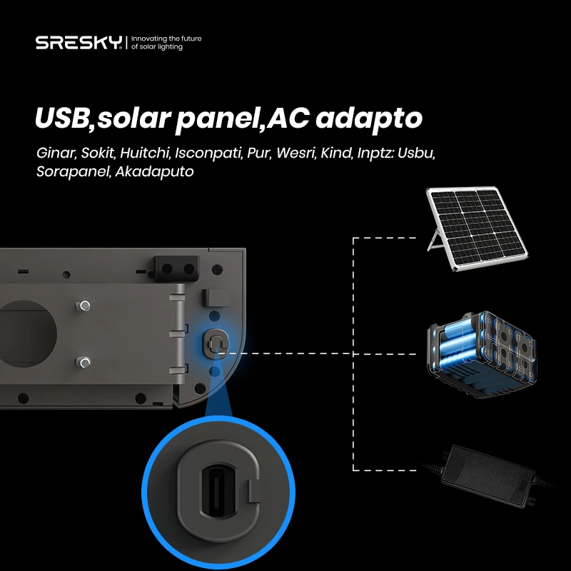 30W 60W 90W Green Energy High Lumen Outdoor Lamp Waterproof IP65 LED Landscape Garden Solar outdoor Street Light