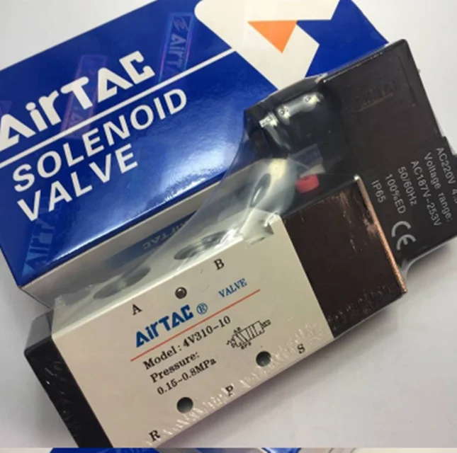 Airtac brand pneumatic solenoid valve semi automatic bottle blowing machine spare parts