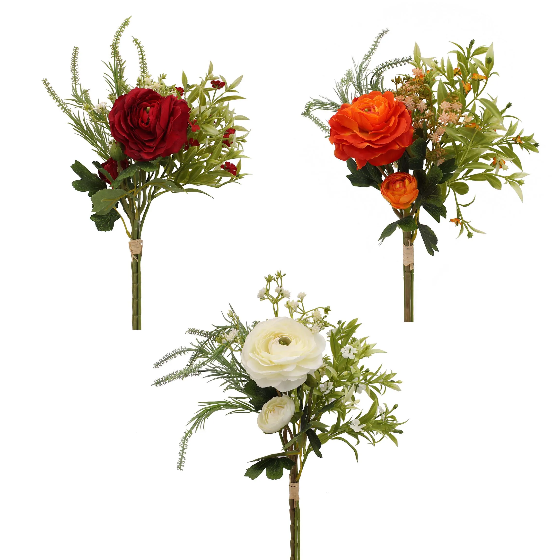 Quality Assurance Wholesale Fake Plants Flowers For Decoration Wedding Artificial Holiday Indoor