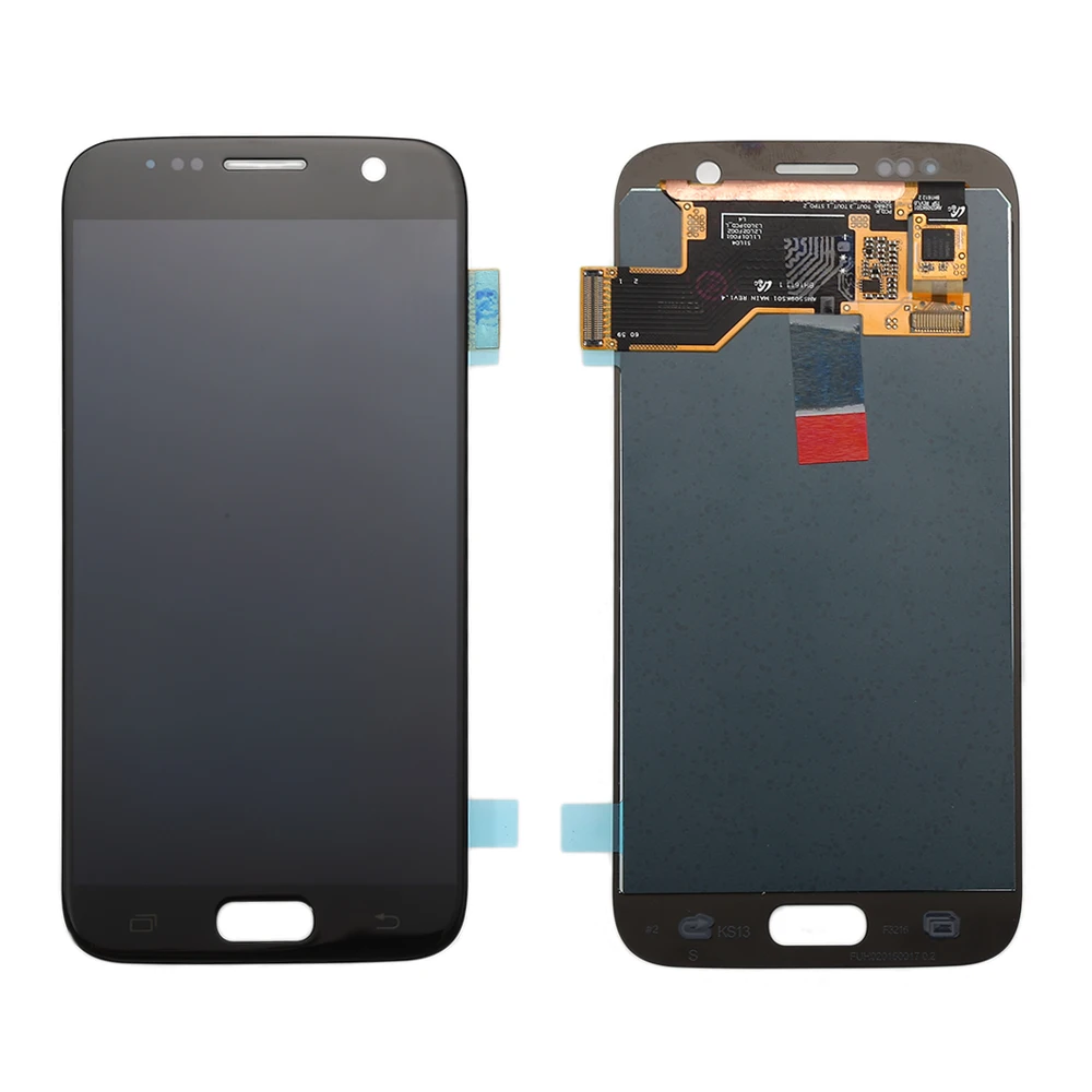 Wholesale Original mobile phones LCD for Samsung s7  G930 G930A G930P G930T Digitizer lcd touch screen Display