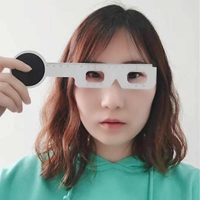 Ophthalmology Equipment Plastic Pupilometer Pd Meter Ruler Multifunction Optical Eye Occluder
