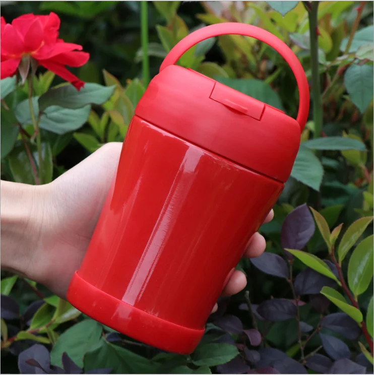 2021 best seller 350ml 18/8 stainless steel lunch box vacuum insulated food flask food jar thermos for hot food