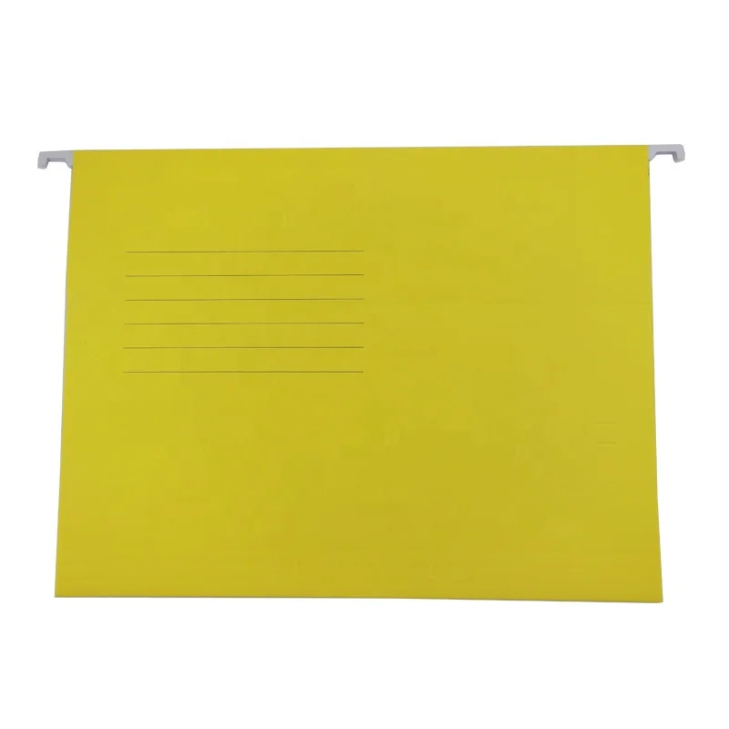 Eco-friendly and reusable customized a4 size paper suspension document classification holder