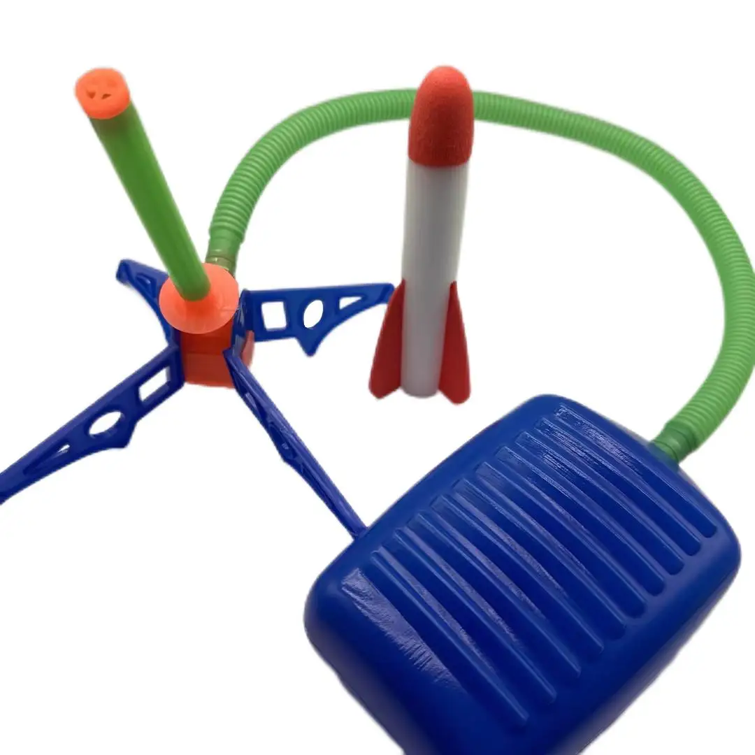 Kids Air Stomp Rocket Foot Pump Launcher Toys Sport Game Jump Stomp Outdoor Child Play Set Jump Sport Games Toys For Children