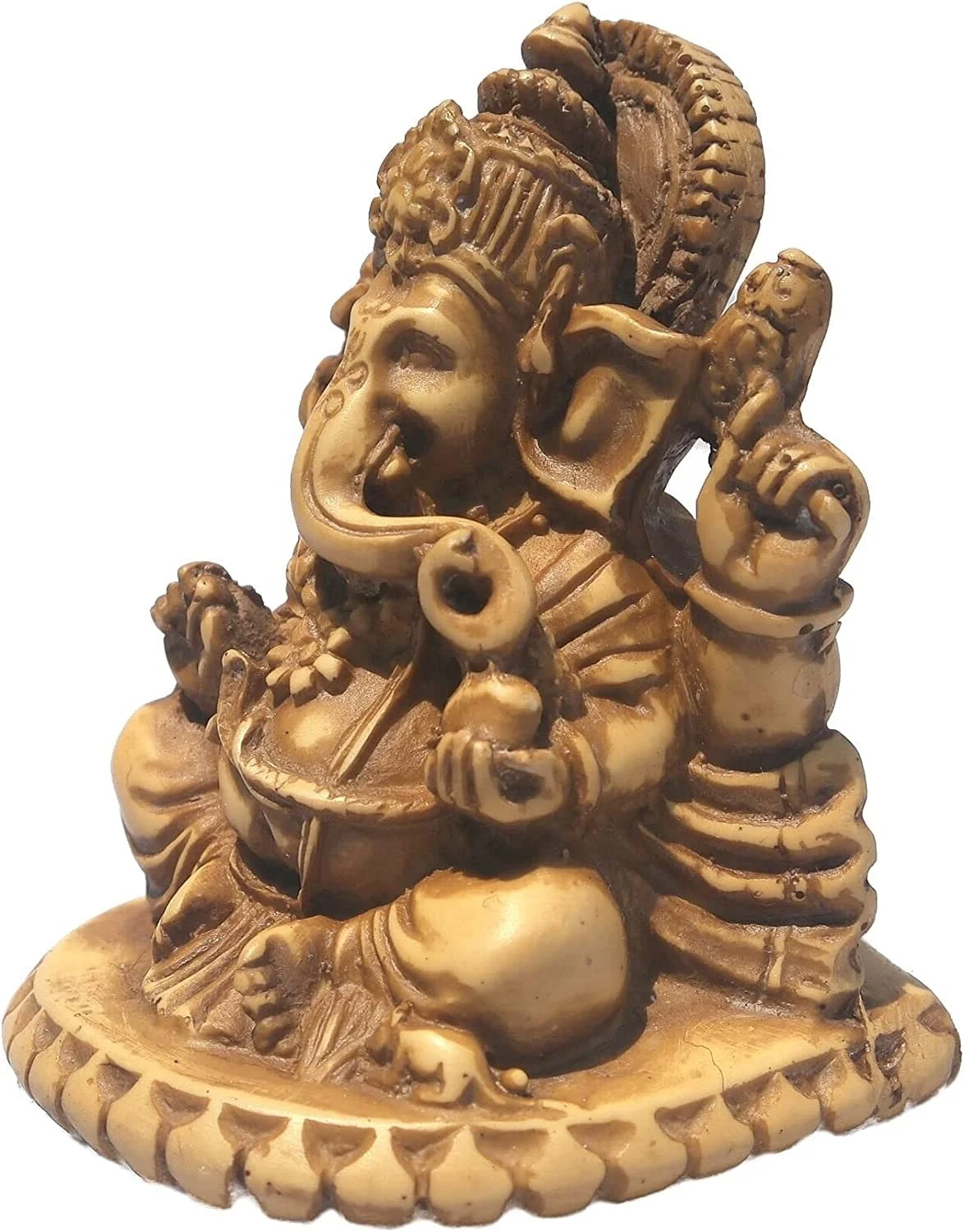 High Quality Resin Small Indian Elephant God Religious Decorative Indian Goddess Souvenir Ganesha Elephant Statue