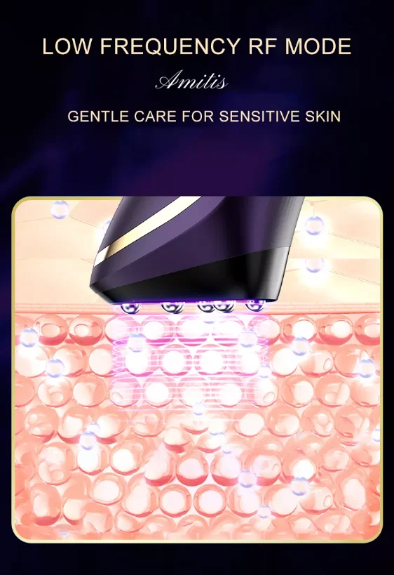 New arrivals home Skin Care Handheld Wrinkle Removal Anti Aging RF Radio Frequency Face Machine Beauty Device for Facial Neck