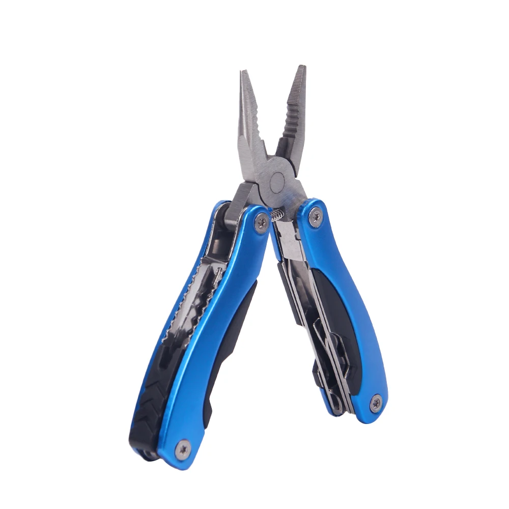 SmileTools Custom 16 in 1 Multifunction Survival Multitool Pocket Knife Camping Multi Tool Swiss Knife