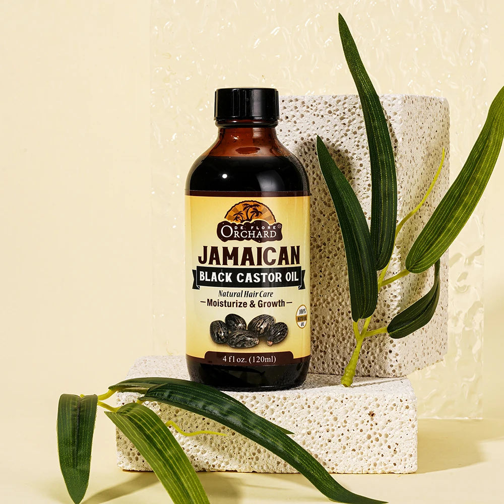 100% Pure Natural Organic Hair Treatment Oil Moisturizing Jamaican Black Castor Oil For Hair Growth