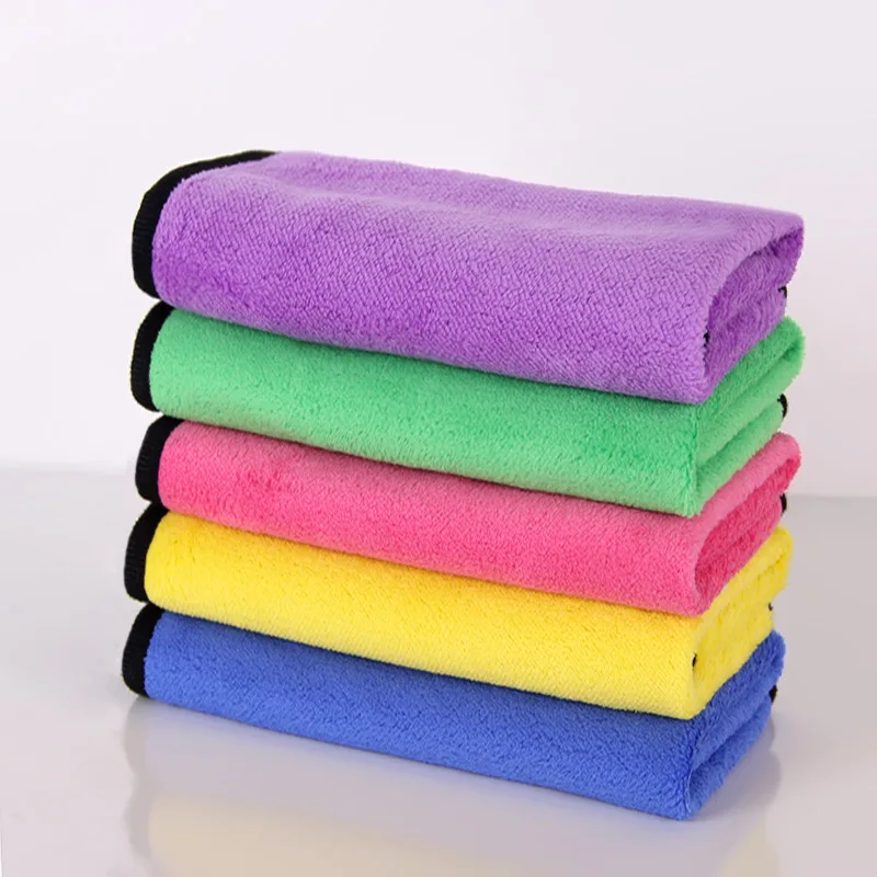 High Quality microfiber towels car care detailing 30x40cm 40x40cm car detail towel custom sized car seat towel