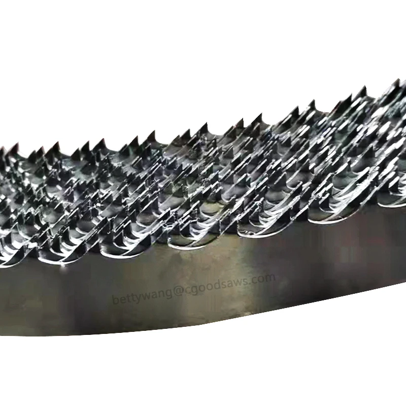 Blade size 3874 x 32 x1.2mm band saw blade multi tool blades for Full Automatic Log Sawmill Saw Machine