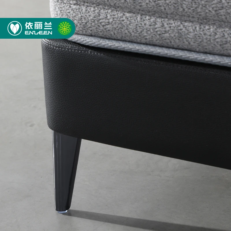 Manufacturer High Quality Modern Cow Leather Soft Bed in Queen King Size for Bedroom Furniture Ottoman Bed Made in China