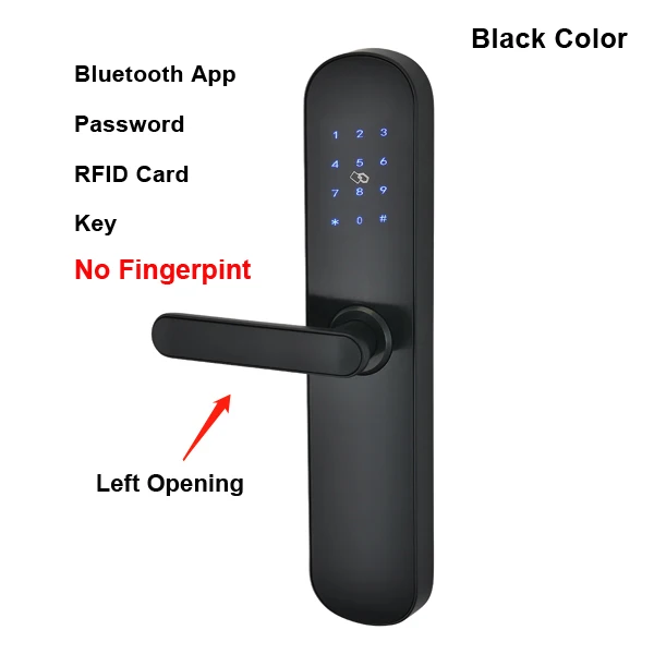 Yoheen TTlock App WiFi смарт-карта с цифровым кодом и отпечатком пальца дверной замок для квартиры отеля