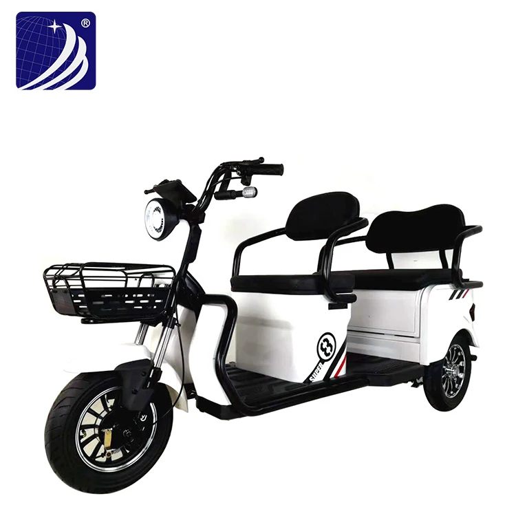 Электрический трехколесный велосипед EEC 2022 городской высокоскоростной мощный Двухместный мини-грузовик 60 в 20 А 1000 Вт