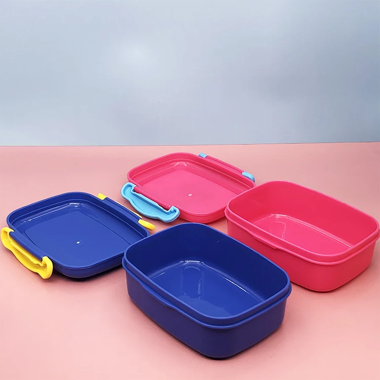 Cartoon Print Food Packaging Plastic Customized Eco Friendly Food Container