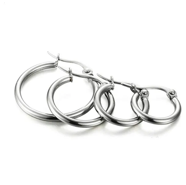 False nose ring artificial perforated jewelry 8mm nose rings nose piercing
