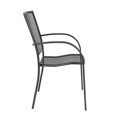 Light Luxury Commercial Outdoor Leisure Garden Restaurant Dining Mental Chair Patio