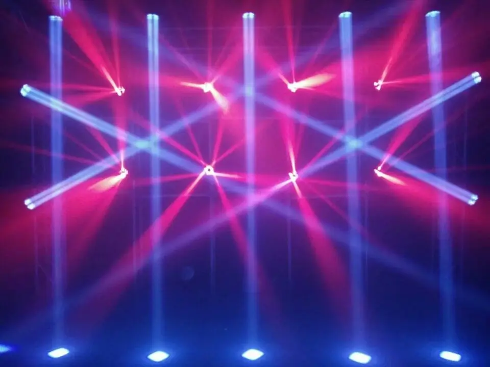 Super Beam Stage Light Popular DJ Party Nightclub 4x25W LED Moving Head Light