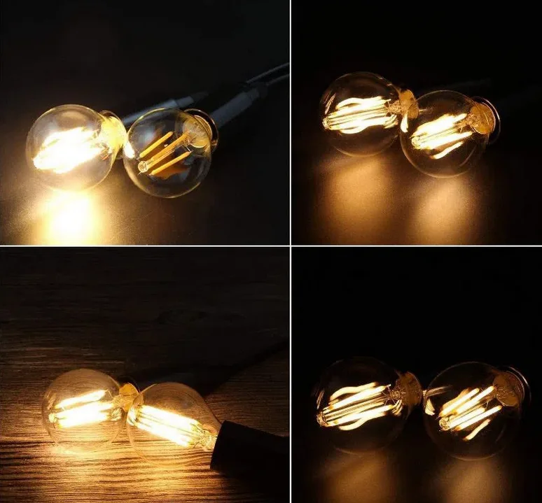 Led Filament Bulb Wholesale Shape Glass G45 G80 G95 G125  Globe  Led Filament Bulb