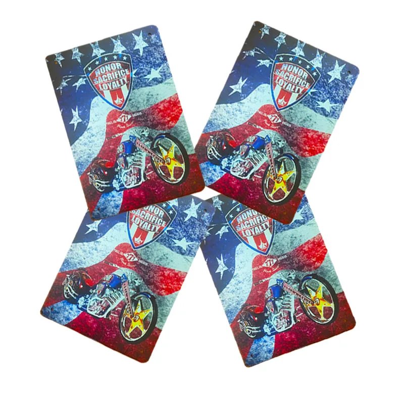 decoration painting poster wholesale decor craft plate vintage embossed tin metal sign