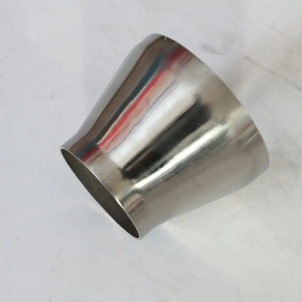 titanium Exhaust Pipe Tube Adapter Reducer Connector 2'ID to 3' OD