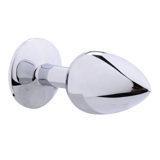 Manufacturer wholesale sex toys metal backcourt anal Plug alternative toys small anal plugs