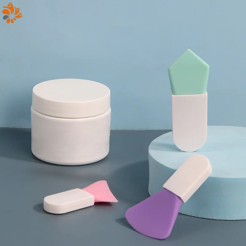 Luma Silicone Face Mini Mask Brushes Mask Facial Mud Tools Makeup Brush Flexible Facial Brushes for Applying