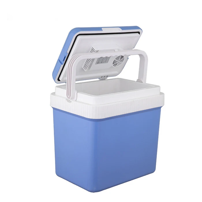 Hot Sale 24L Portable Beverage Cooler Fridge Refrigerator 12V Car Fridge For Cold Soda Beer