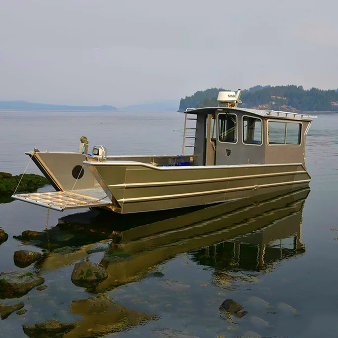 2022 New Best Quality Large Aluminum Landing Craft Boat For Sale