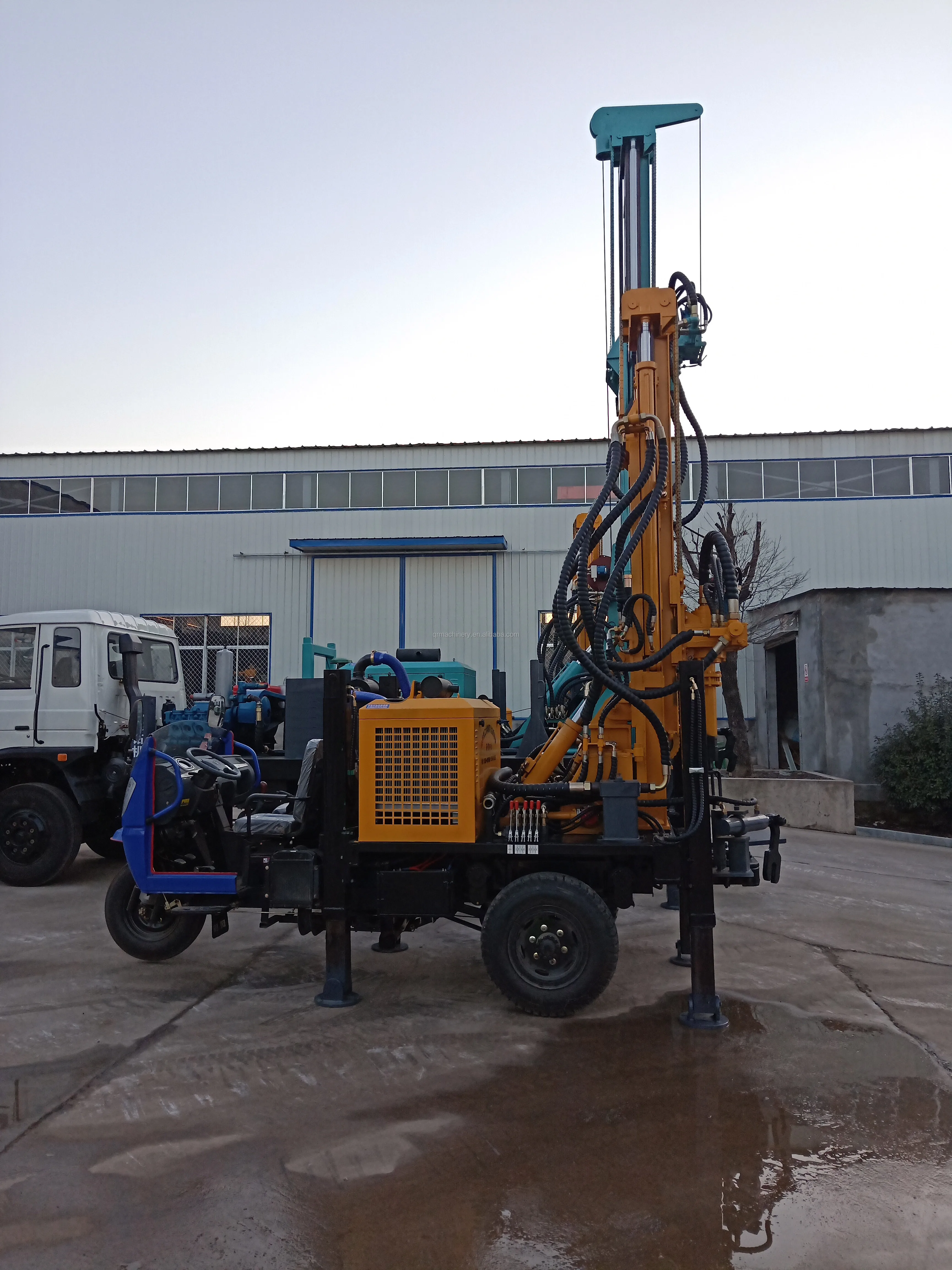 used compressor water well drill rig