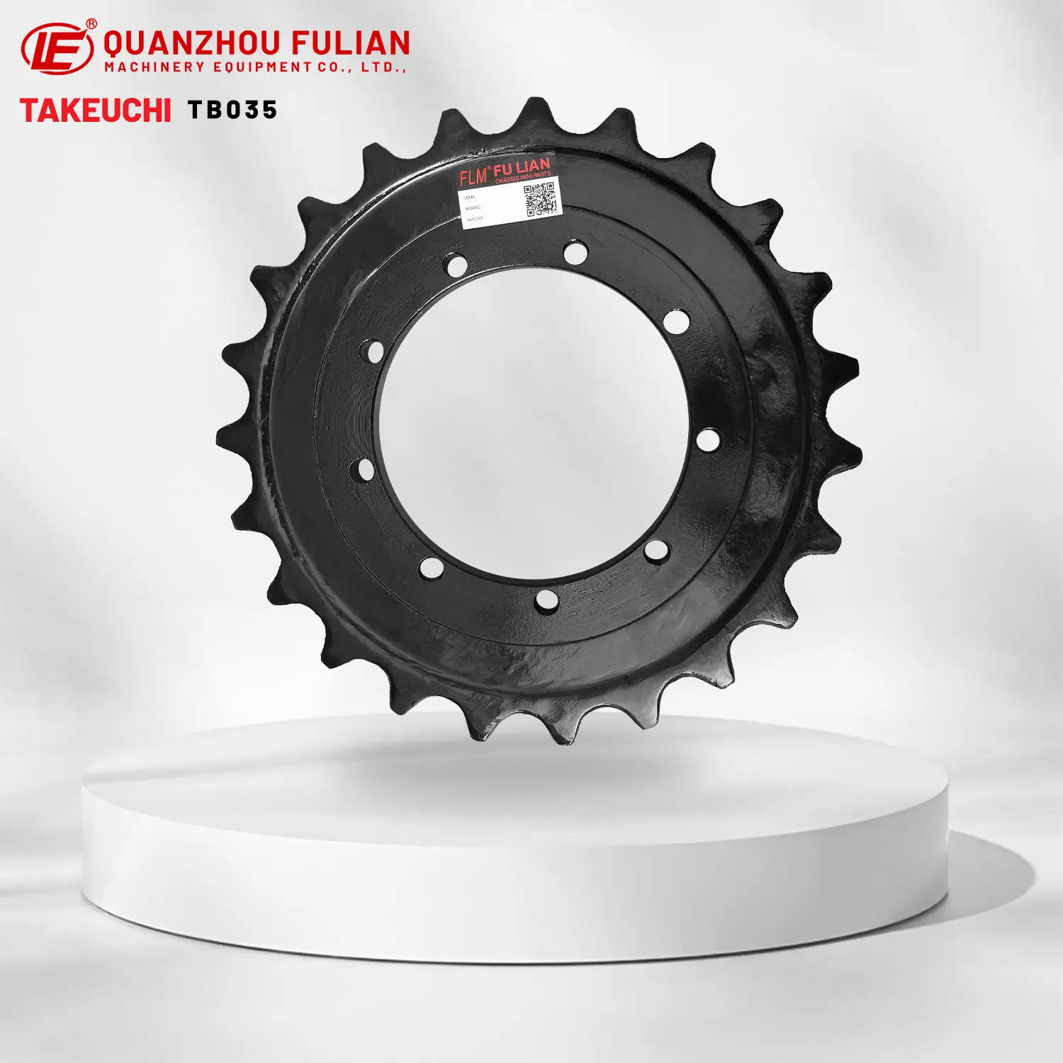 Digger 04316-10100 Sprocket Rim TB035 Drive Sprocket Wheel For Mini Excavator