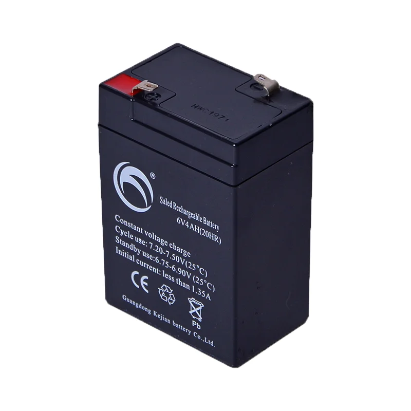 Wholesale OEM/ODM 6V 4AH UPS Prismatic Energy Storage Battery Maintenance-free Sealed Rechargeable AGM Lead Acid Gel Batteries