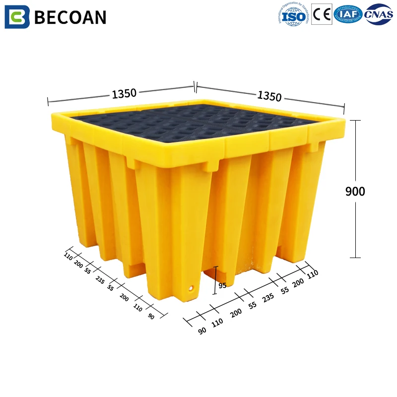 For Oil Control Rotomolding Secondary Containments Spill Contain Ibc Tank Spill Containment Pallets