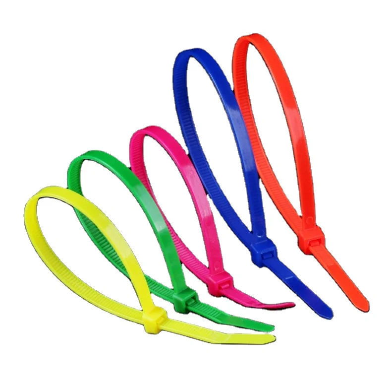 Thailand hot sales MSX brand high quality new material different colors 250x4.8 self locking nylon cable tie