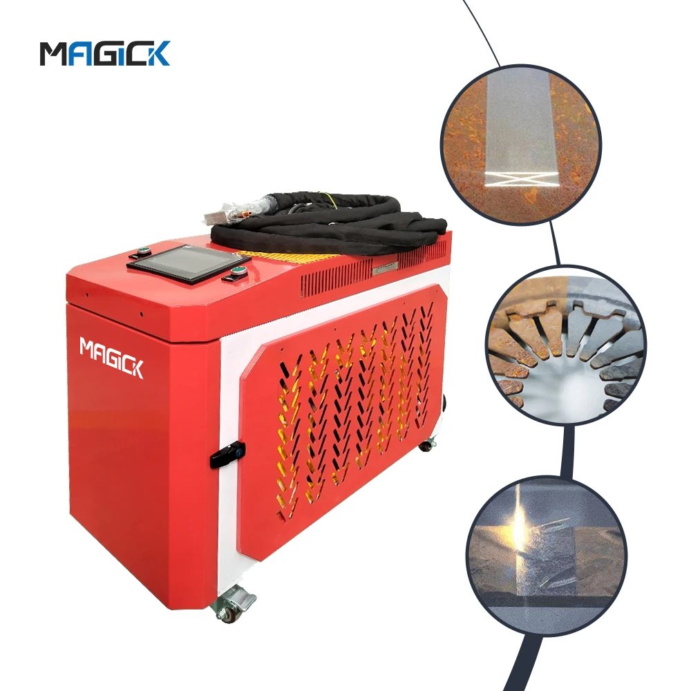 2000W handheld Fiber laser cleaning machine rust removal for oxide coating laser cleaning machine for metal rust