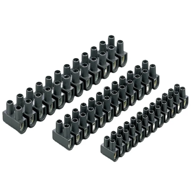U Type Electrical 30 60 80 100 Amp Flexible PP/PA/PE Screw Terminal Block Wire Terminal Block Connector