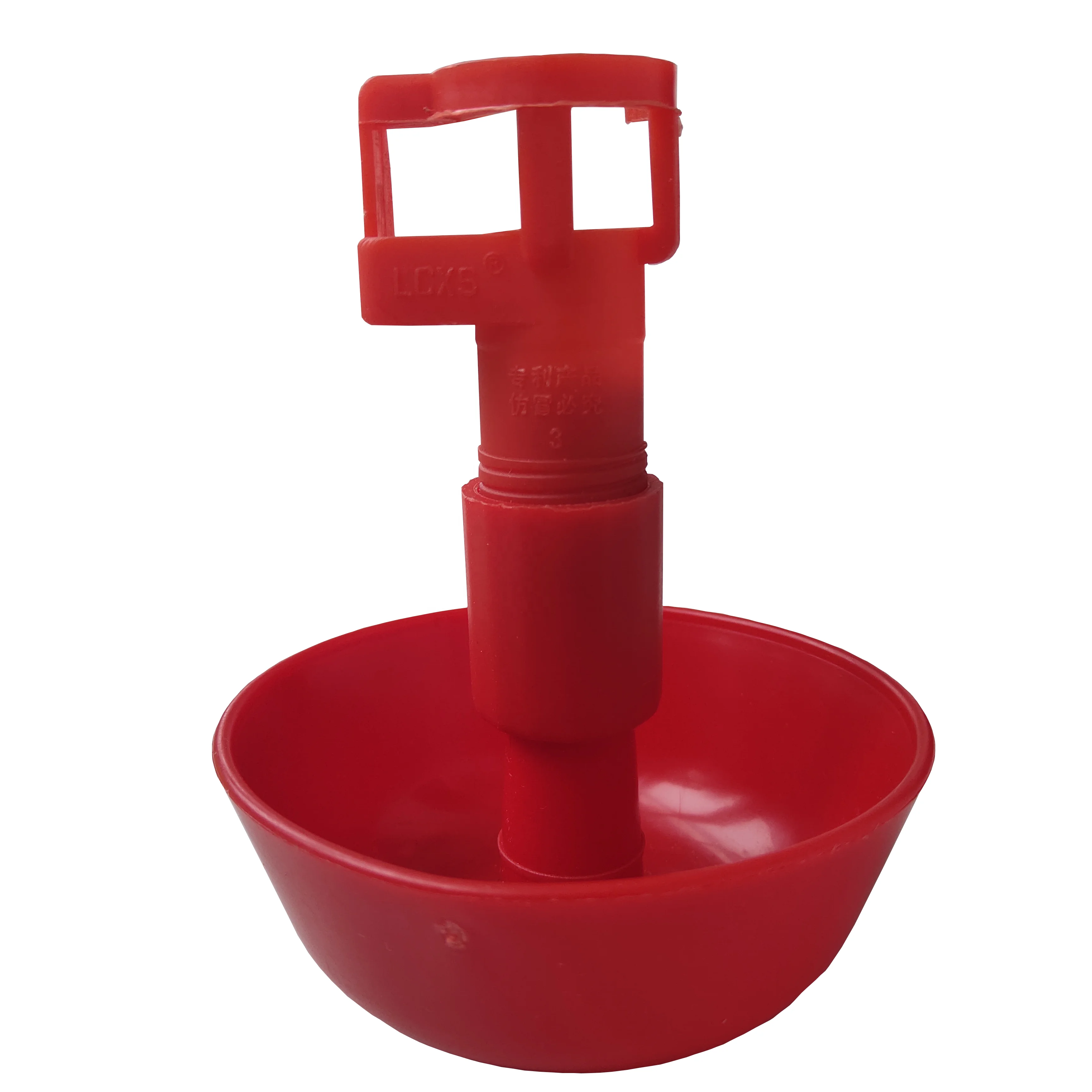Square Plastic Nipple Drinker with Drip Cup Automatic Poultry chicks Quail Nipple Drinker Farming Equipment
