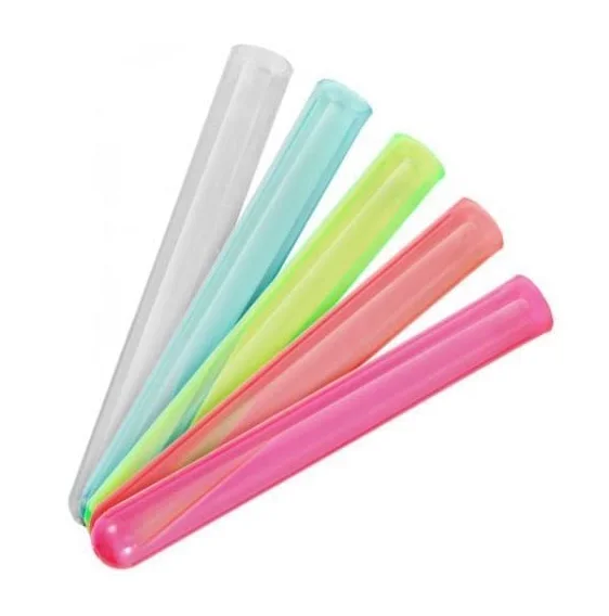 Plastic Test Tube Shot Assorted Colors 1oz Shooter