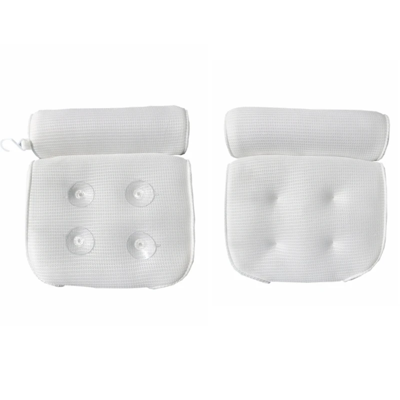 Factory directly washable massage bath pillow luxury bathtub pillow